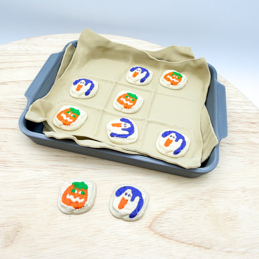 Halloween Cookie Tray Tic Tac Toe
