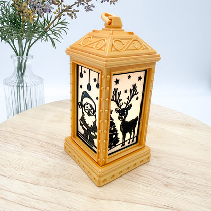 Holiday Lantern Christmas Decor with Light
