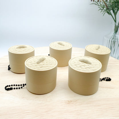 Dumpling Clicker Keychain Collectible