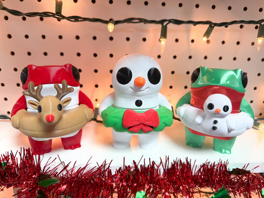 Jumbo Pocket Friends Articulating Figurine 3D Printed