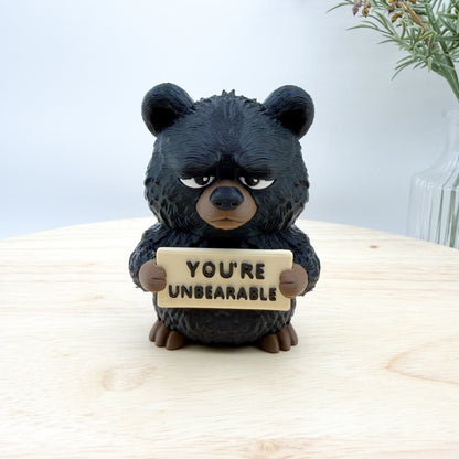 Animals with Attitude - Collectible 3D Printed Figurine