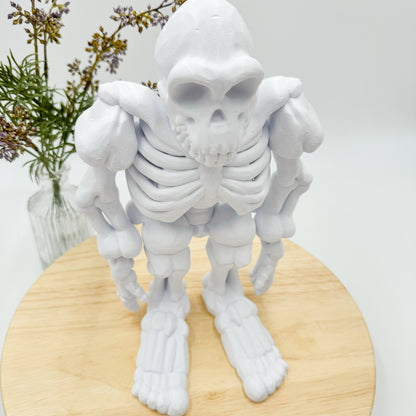 Giant Skeleton Bigfoot 3D Printed Figurine