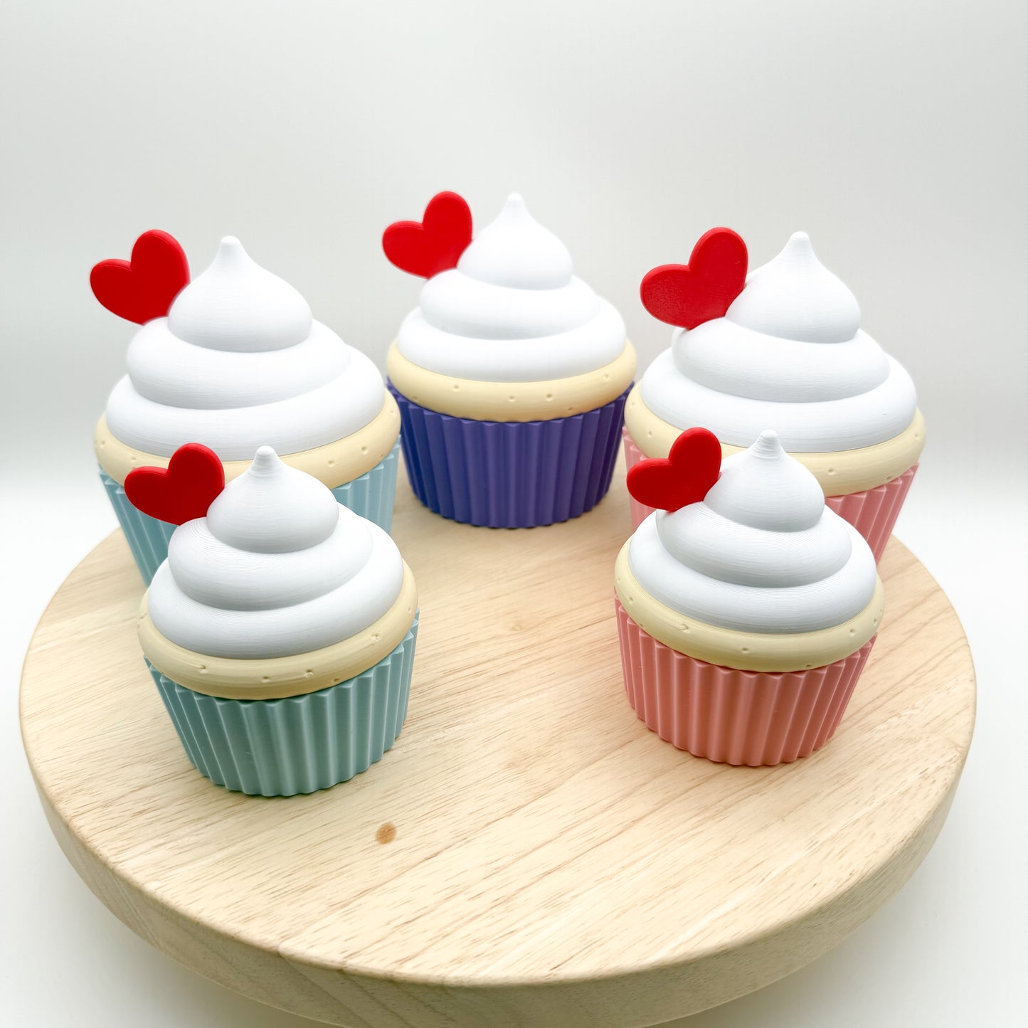 Cupcake Gift Box Valentines Day Candy Gift Present