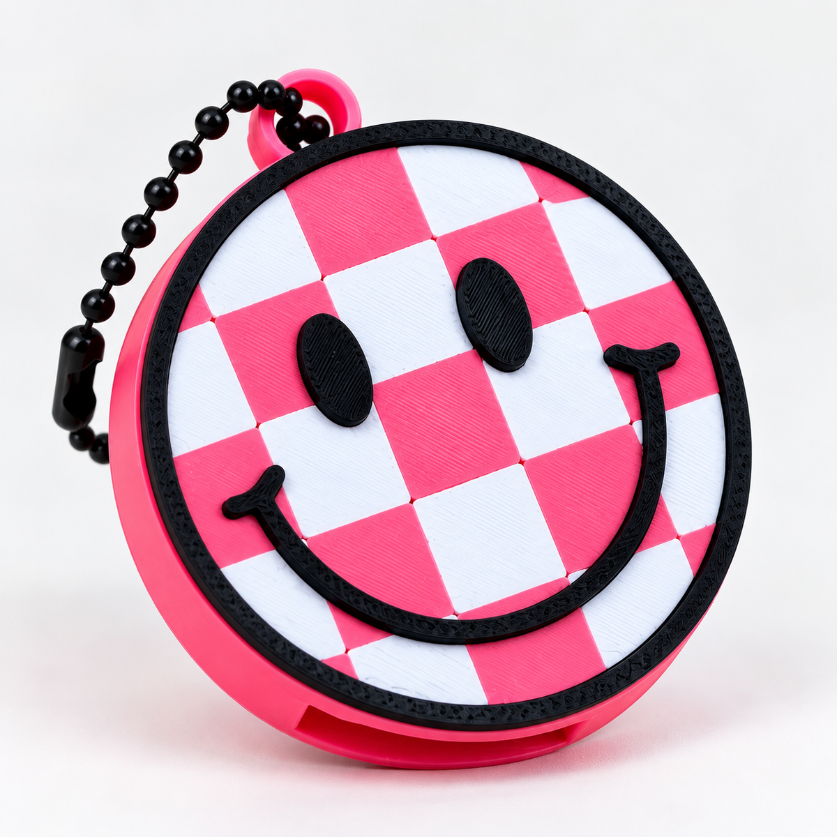 Smiley Nail Saver Pop Tab Can Opener Keychains