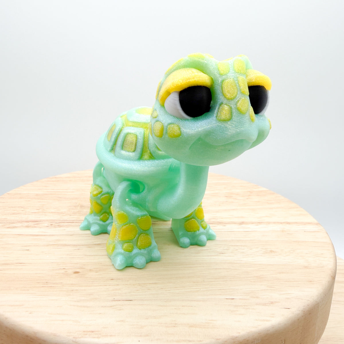 3D Printed Standing Turtle Decor Figurine