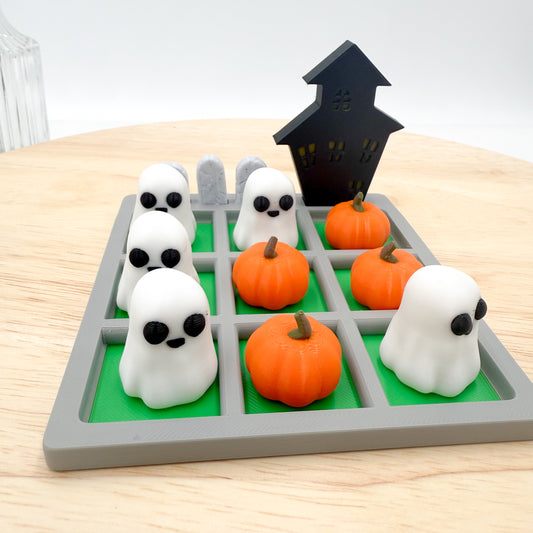 Halloween Tic Tac Toe Game 3D Printed Decor