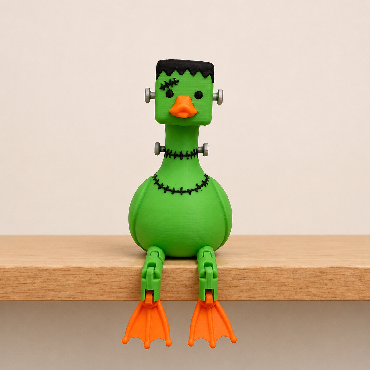 Goose Shelf Sitters 3D Printed Collectible Figurine & Decor