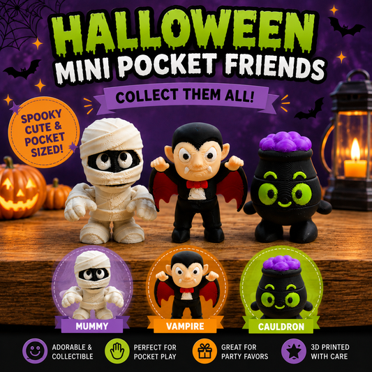 New Halloween Pocket Friends