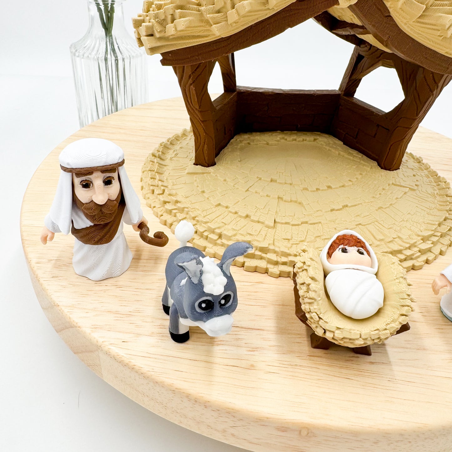 PRE-ORDER - 3D Printed Nativity Set Collectible Holiday Decor