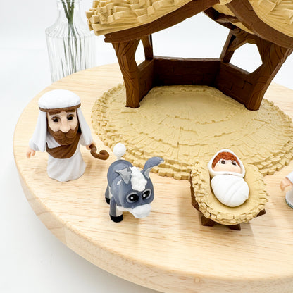 PRE-ORDER - 3D Printed Nativity Set Collectible Holiday Decor