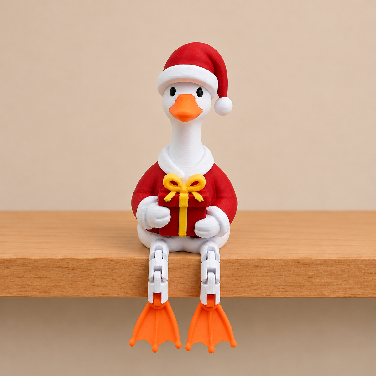 Holiday Goose Shelf Sitters Collectible Holiday Decor