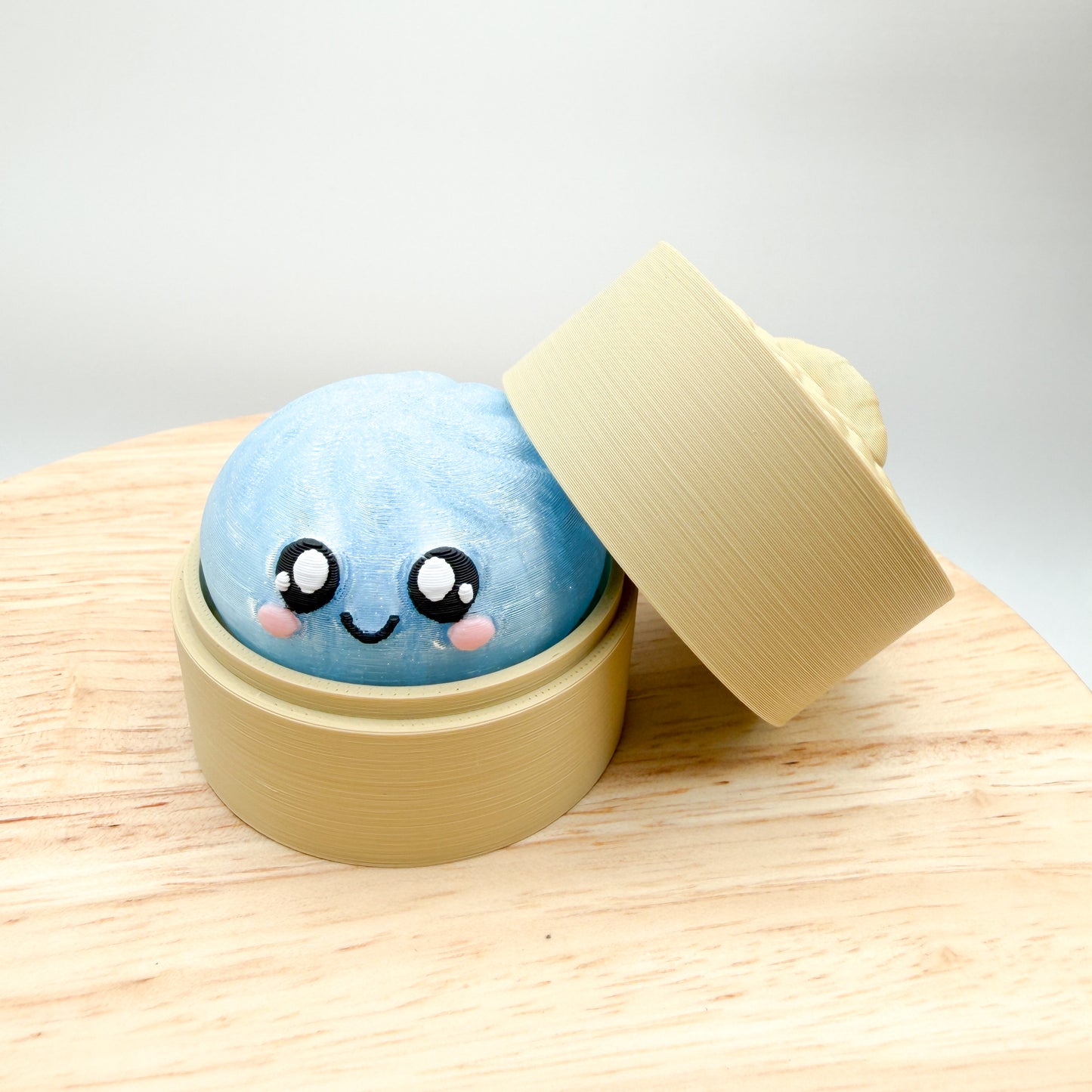 Dumpling Clicker Keychain Collectible