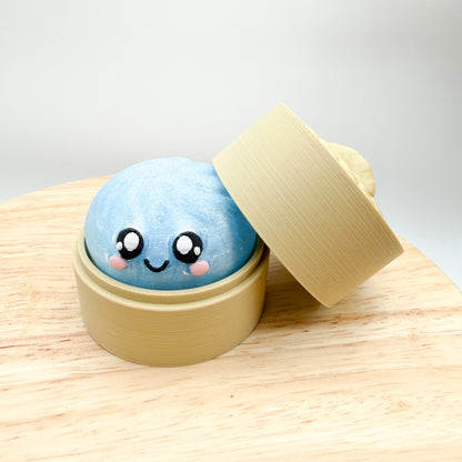 Dumpling Clicker Keychain Collectible