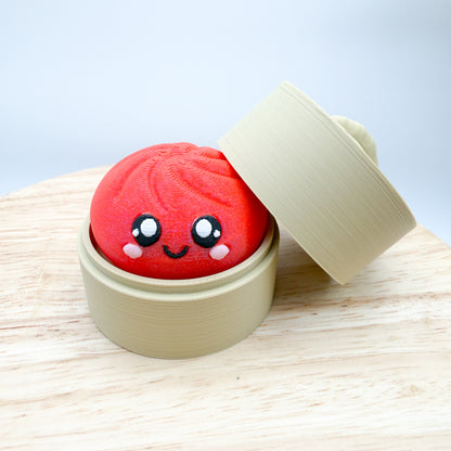 Dumpling Clicker Keychain Collectible