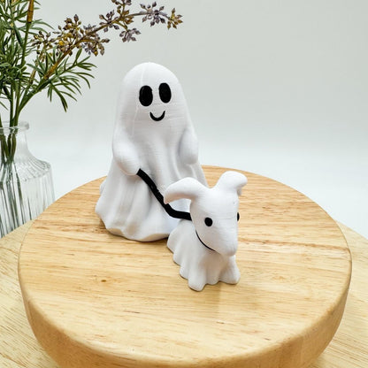 Ghost Walking Dog Home Decor Halloween Decoration 3D Printed
