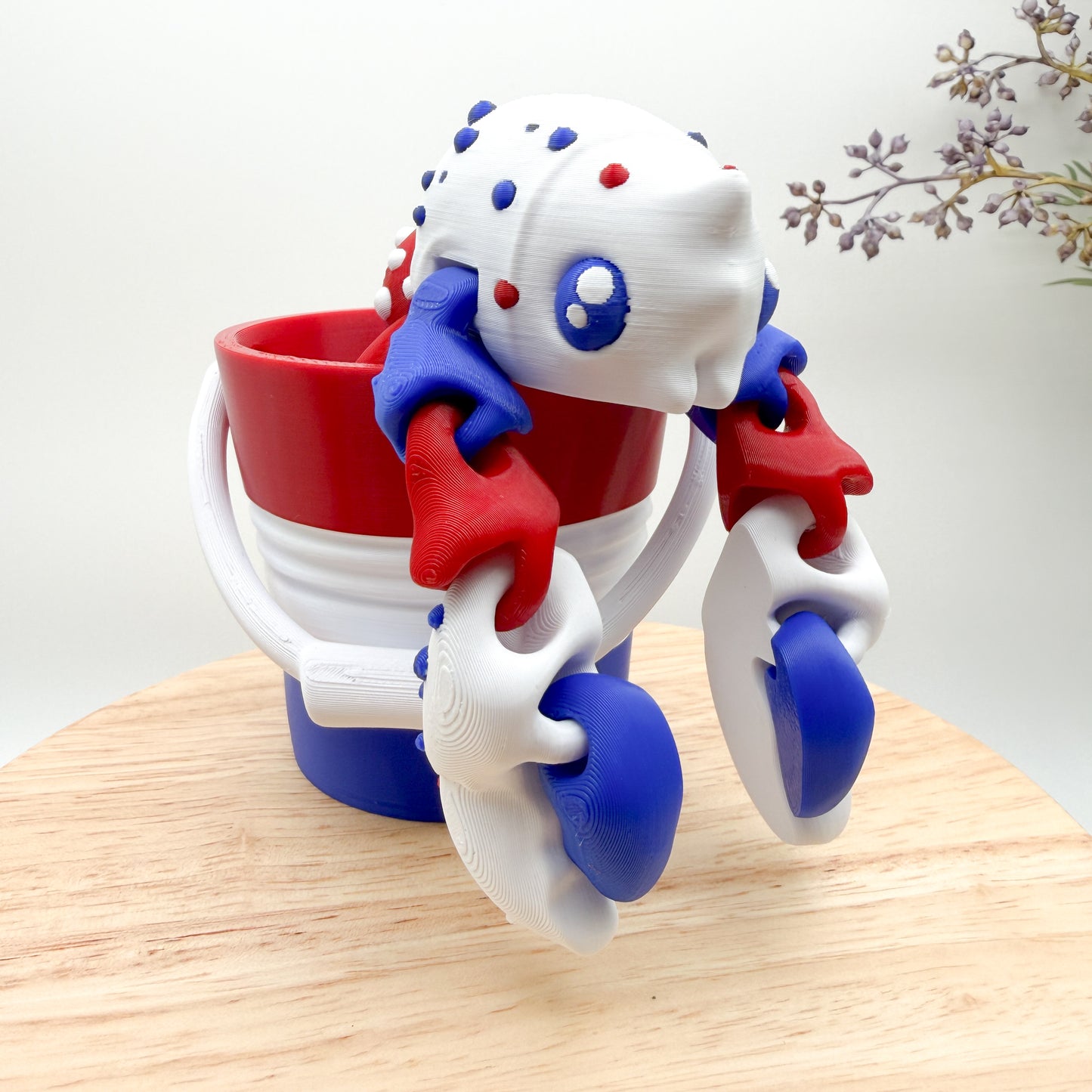 Jumbo Pocket Friends Articulating Figurine 3D Printed