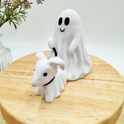 Ghost Walking Dog Home Decor Halloween Decoration 3D Printed