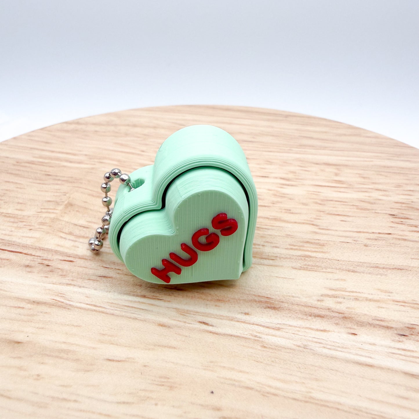 Conversation Heart Clickies Valentine's Day Gift Keychain