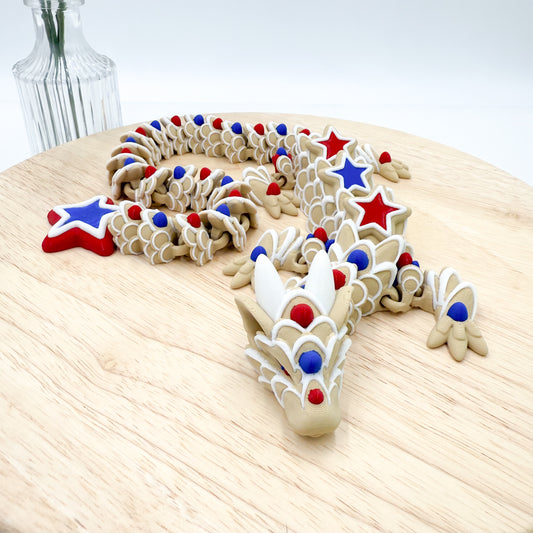 Sugar Cookie Dragon Articulating Figurine