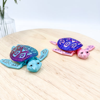 Flexi Tattooed Floaty Turtle