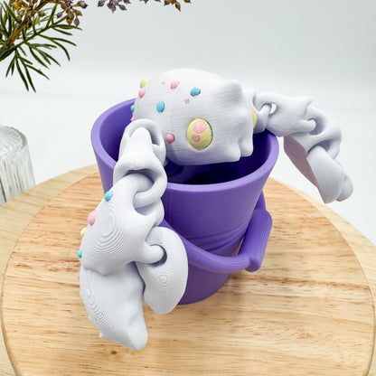 Jumbo Pocket Friends Articulating Figurine 3D Printed