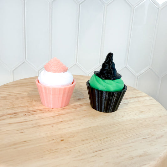 Magical Witch Cupcake Clickie Collectible