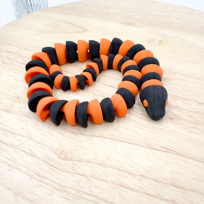 Spooky Snake Halloween Themed Snake Figurine