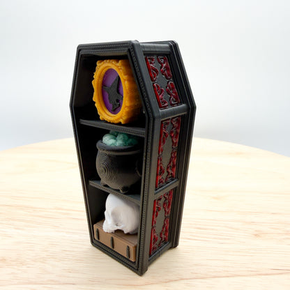 Halloween Coffin & Bookshelf Clickers