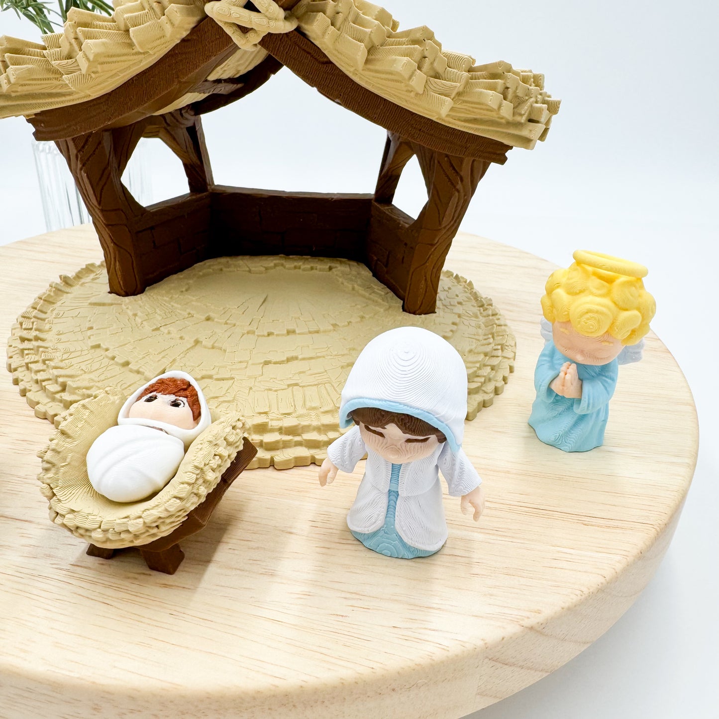 PRE-ORDER - 3D Printed Nativity Set Collectible Holiday Decor