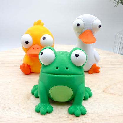 Goofy Animals 3D Printed Collectible