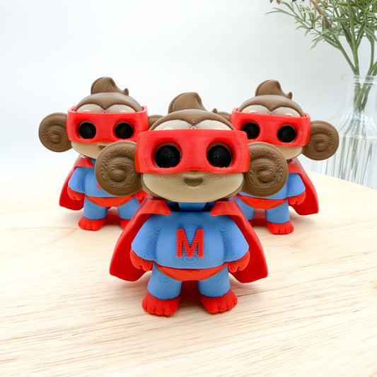 ZooperHeroes - 3D Printed Collectible