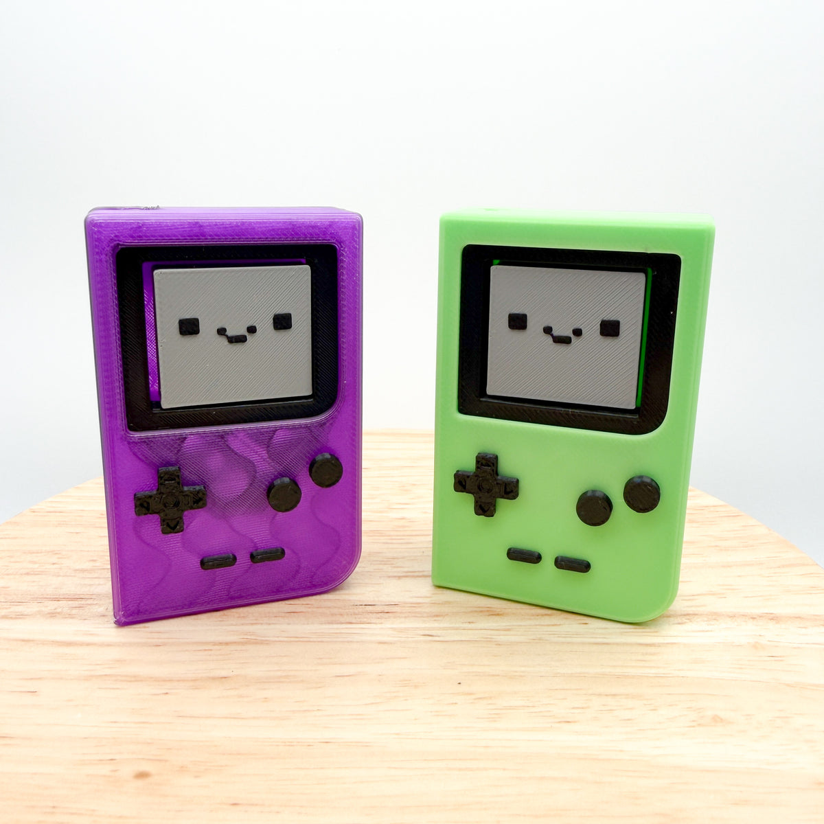 Retro Handheld Game & Arcade Clicker 3D Printed Collectible