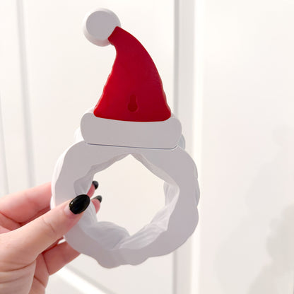 Santa Wreath Holiday Decor