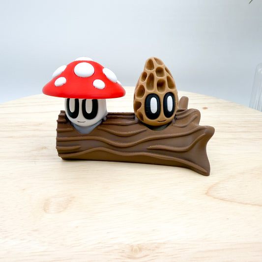 3D Printed Blob Lab Mini Cactus Mushroom plants collectible