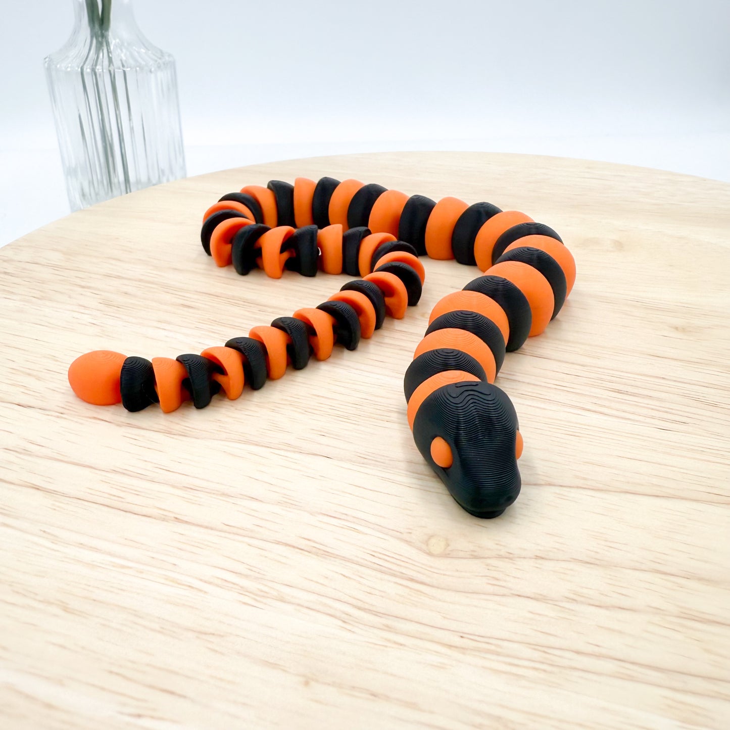 Spooky Snake Halloween Themed Snake Figurine