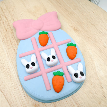 Easter Tic Tac Toe Game 3D Printed Collectible