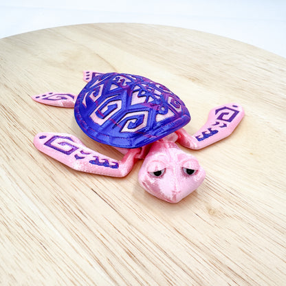 Flexi Tattooed Floaty Turtle