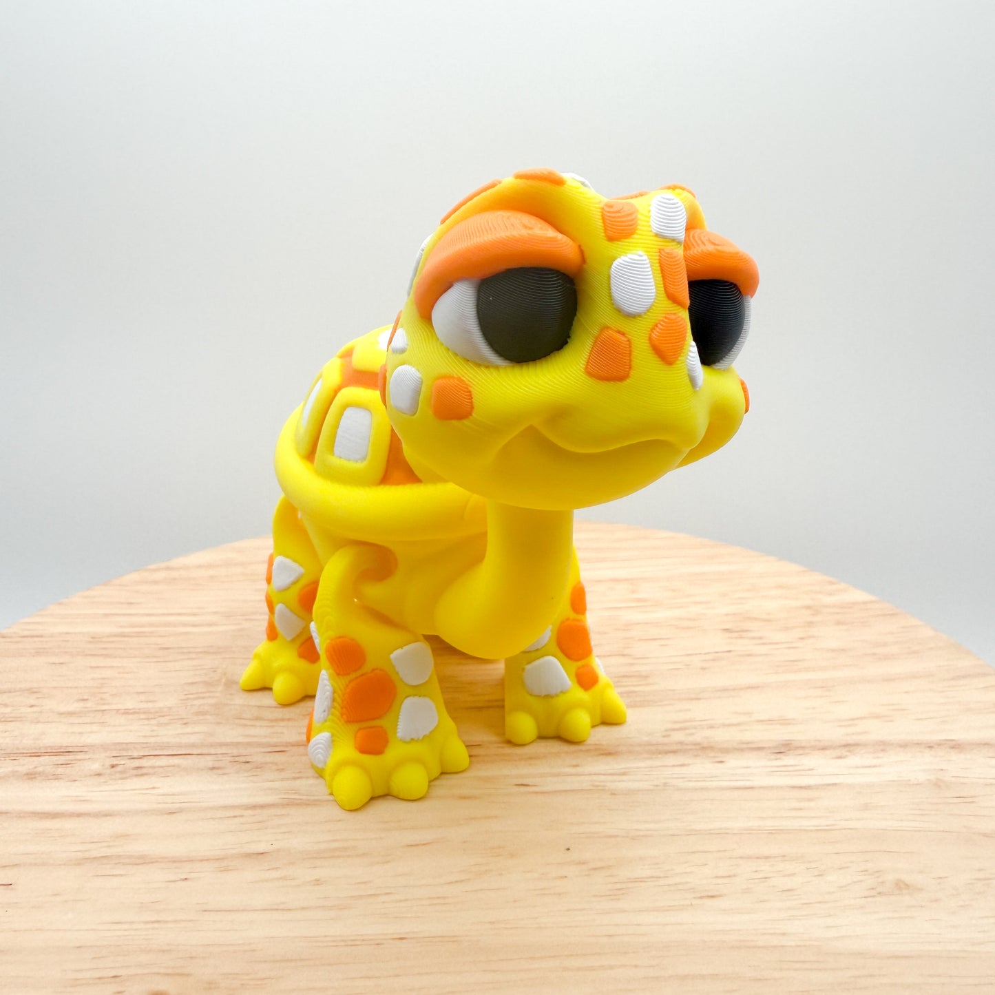 3D Printed Standing Turtle Decor Figurine