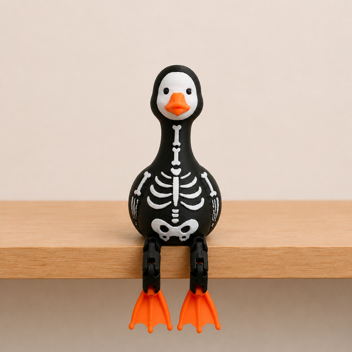 Goose Shelf Sitters 3D Printed Collectible Figurine & Decor