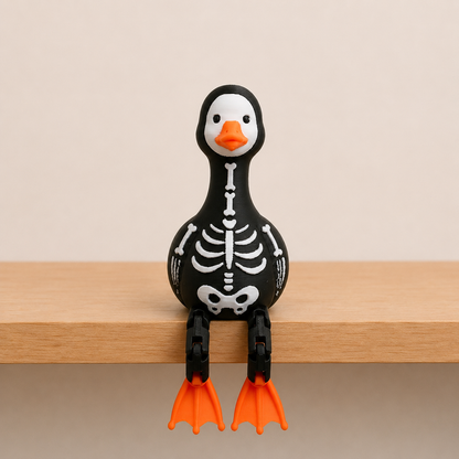 Goose Shelf Sitters 3D Printed Collectible Figurine & Decor