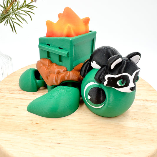 Jumbo Pocket Friends Articulating Figurine 3D Printed