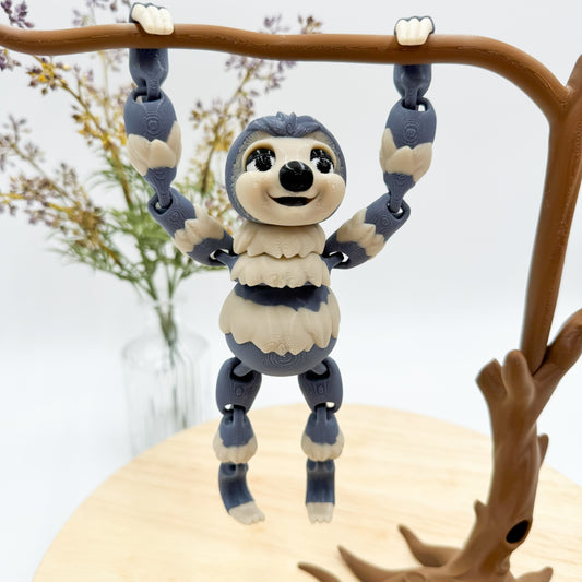 3D Printed Swinging Sloth