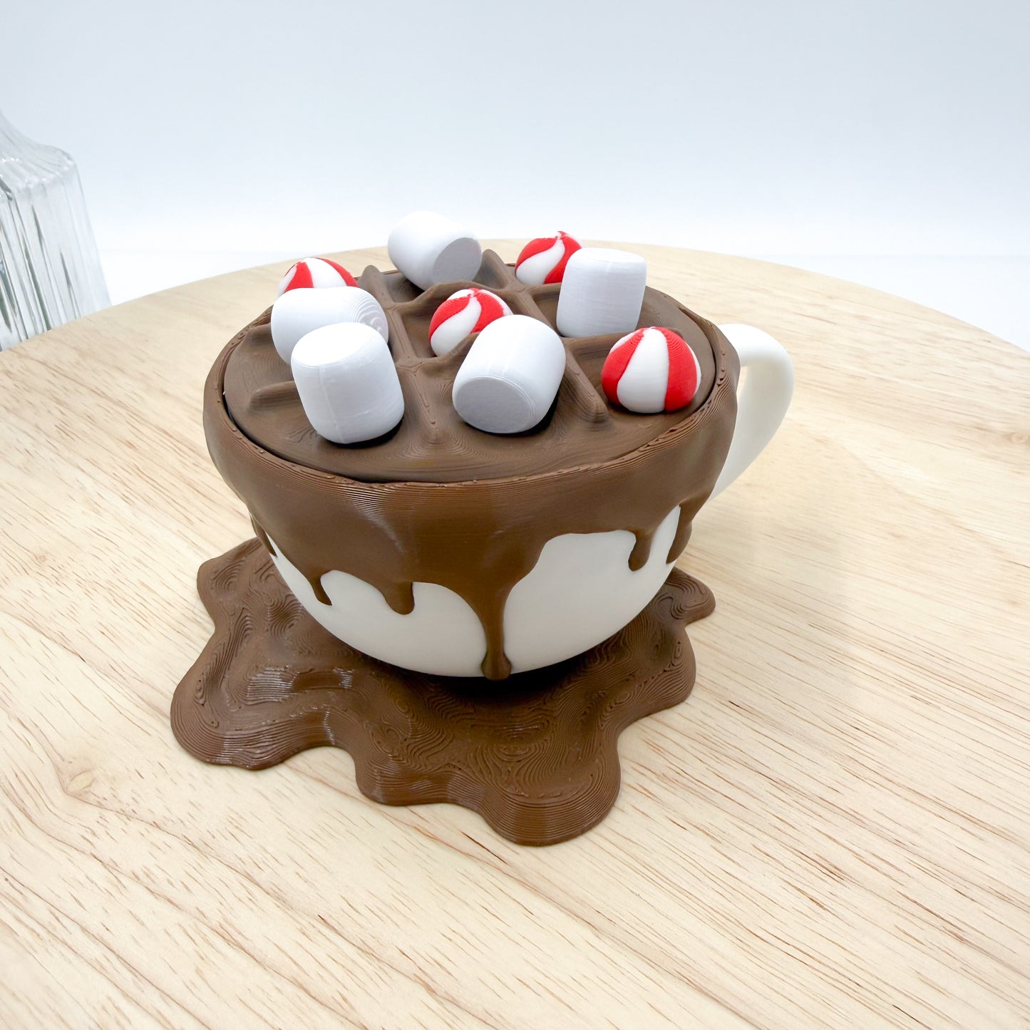 Hot Cocoa Tic Tac Toe Holiday Decor