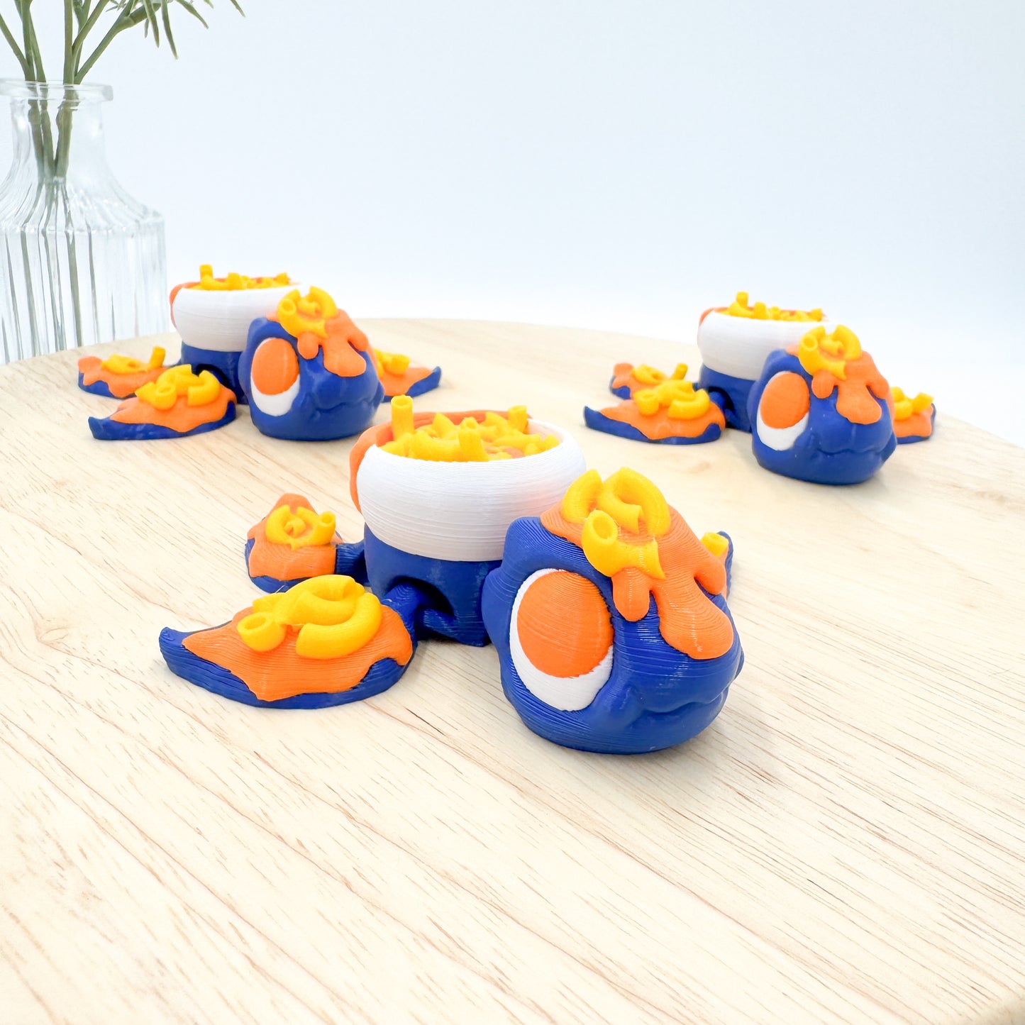 Mac & Cheese Themed Turtle Figurine