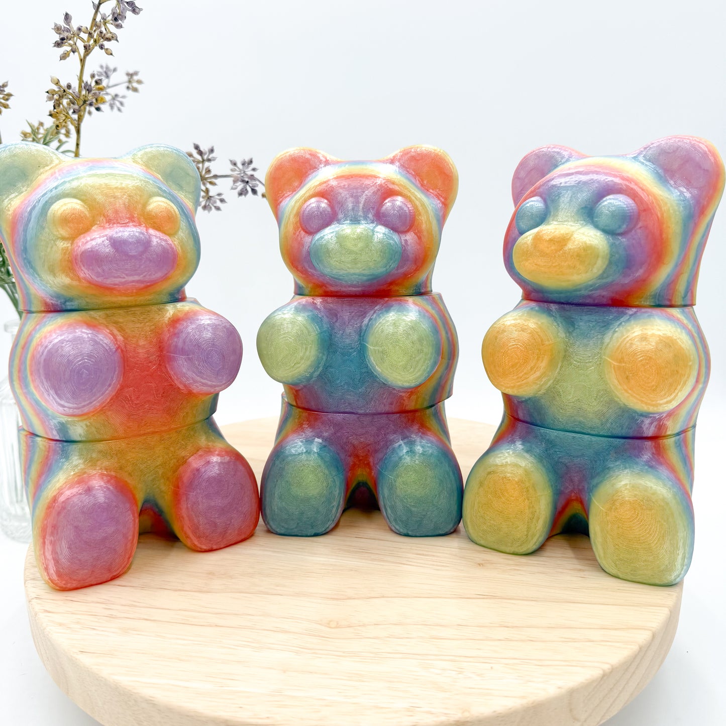 Candy Bear 3D Printed Figurine