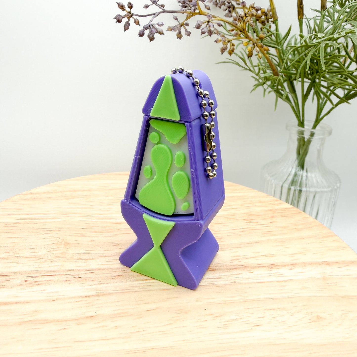 Lava Lamp Clickie Keychain Collectible