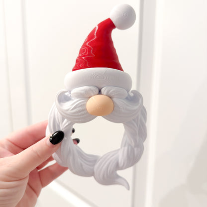 Santa Wreath Holiday Decor