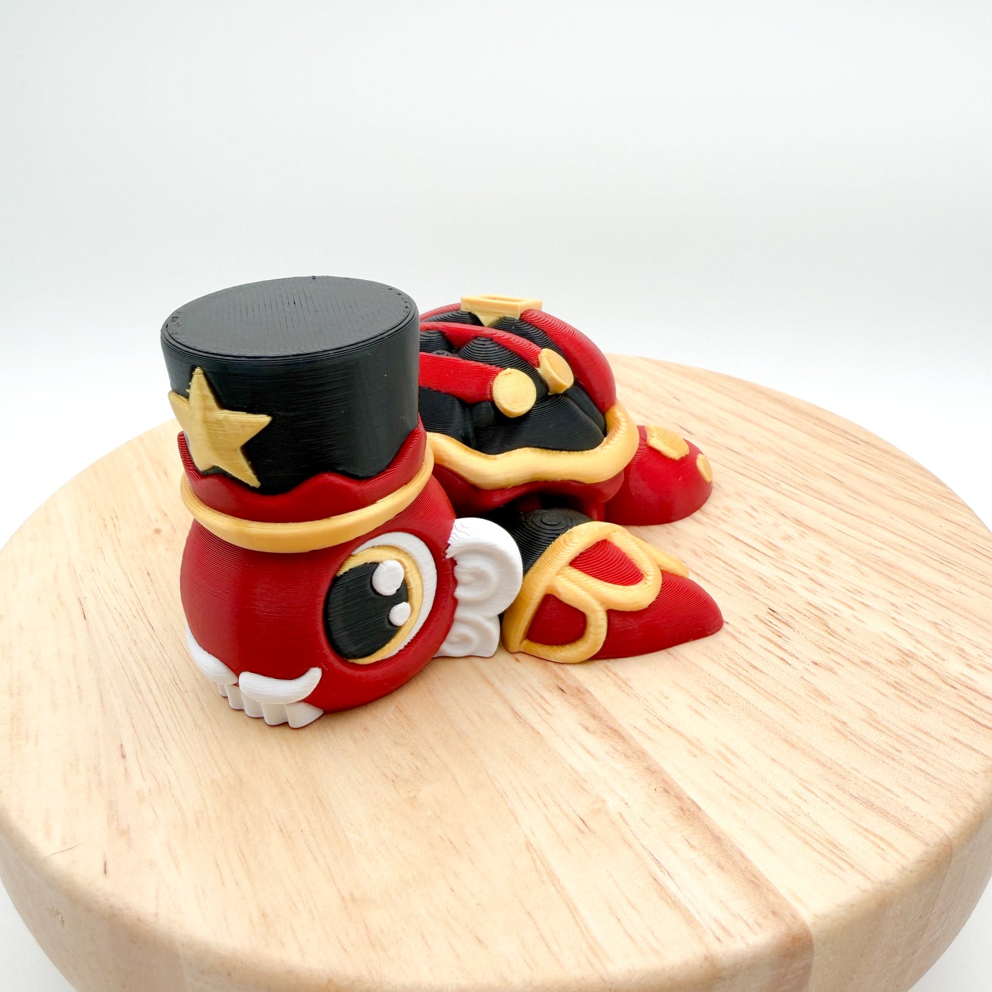 Jumbo Pocket Friends Articulating Figurine 3D Printed