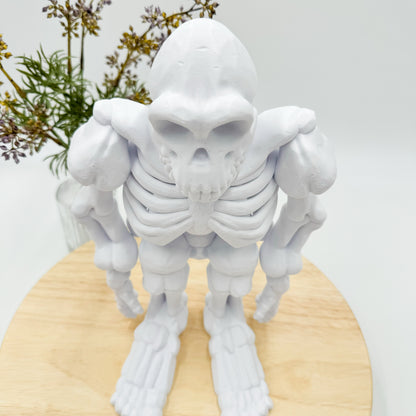 Giant Skeleton Bigfoot 3D Printed Figurine