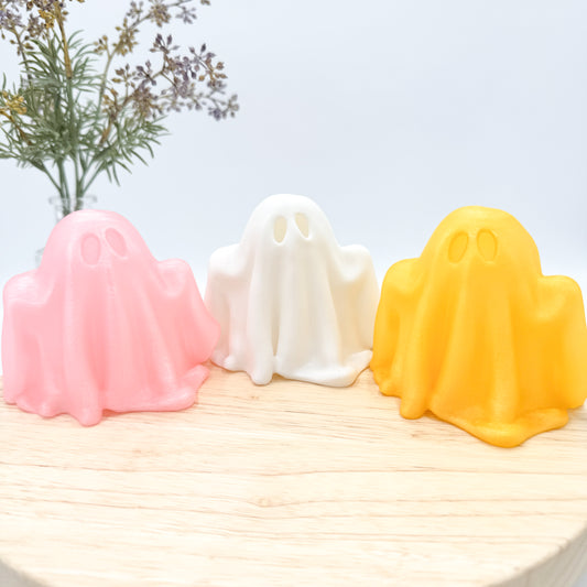 Small Light Up Ghost Halloween Decoration